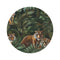 "Tiger Jungle Safari Round Rug"