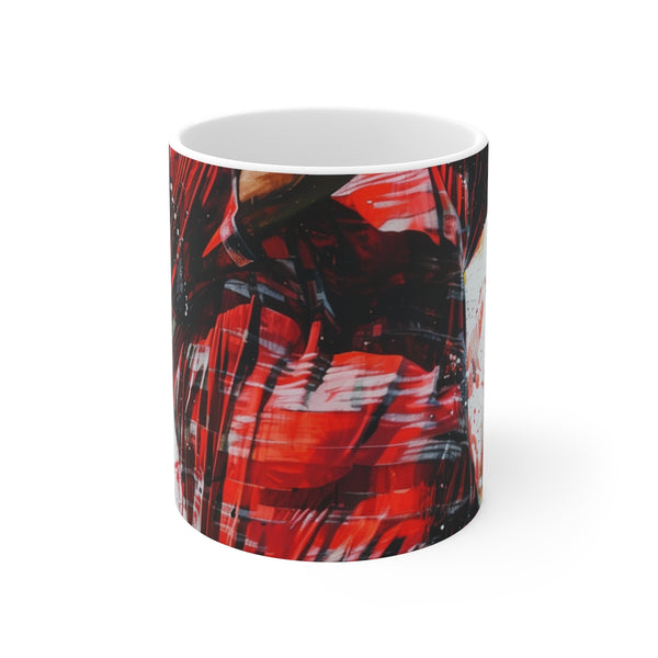 "Tiger Woods Portrait Coffee Mug"