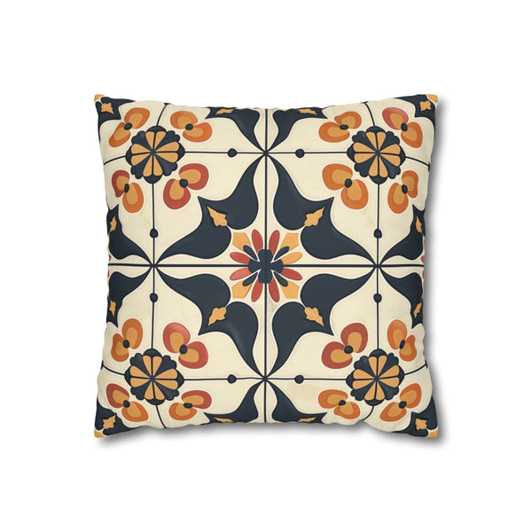 Tile Art Pillowcase: Elegant Design