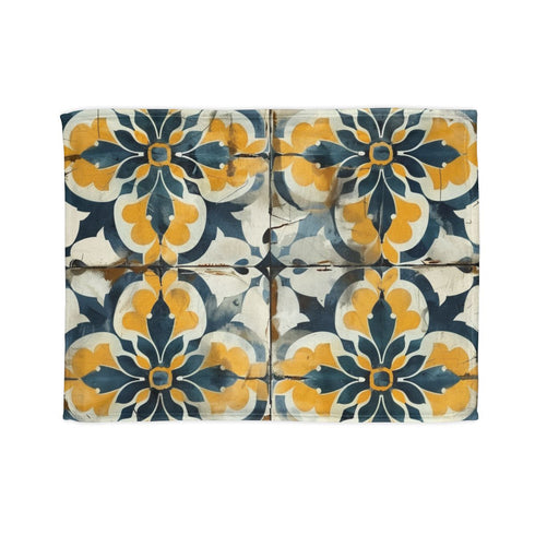Tiles of Elegance Bed Cover