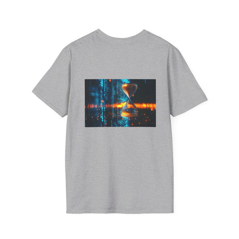 Time Data Stream Hourglass Tee
