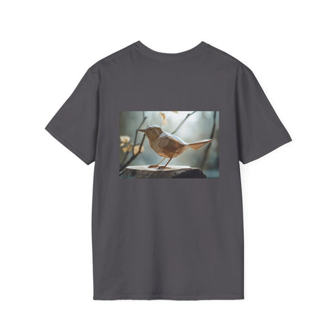 Time Folded Bird T Shirt