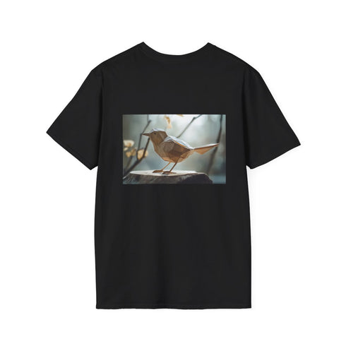 Time Folded Bird T Shirt