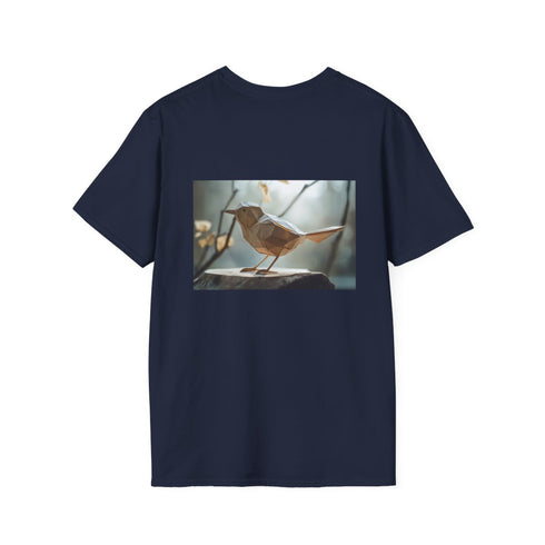 Time Folded Bird T Shirt