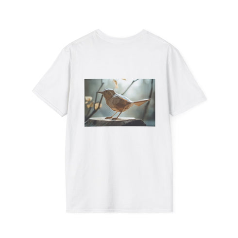 Time Folded Bird T Shirt