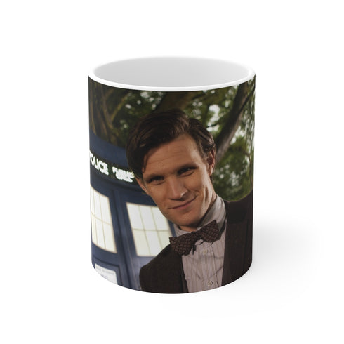 "Time Traveler's Matt Smith Mug"