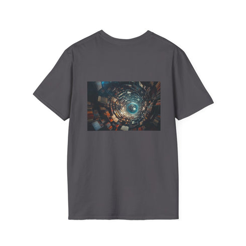 Time Vortex Floating Library T-Shirt.