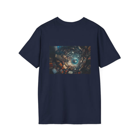 Time Vortex Floating Library T-Shirt.