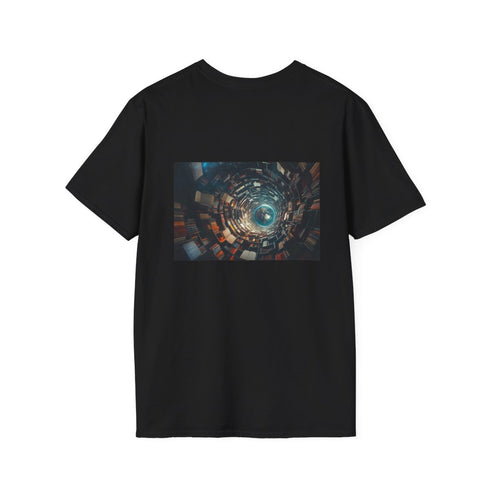 Time Vortex Floating Library T-Shirt.