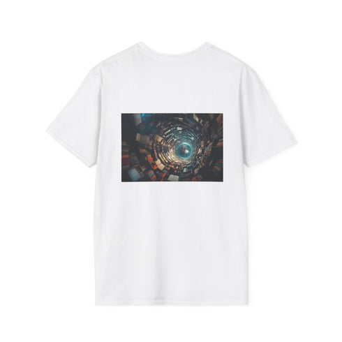 Time Vortex Floating Library T-Shirt.