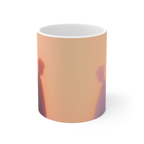 "Timeless Love: Clock Tower Cup"