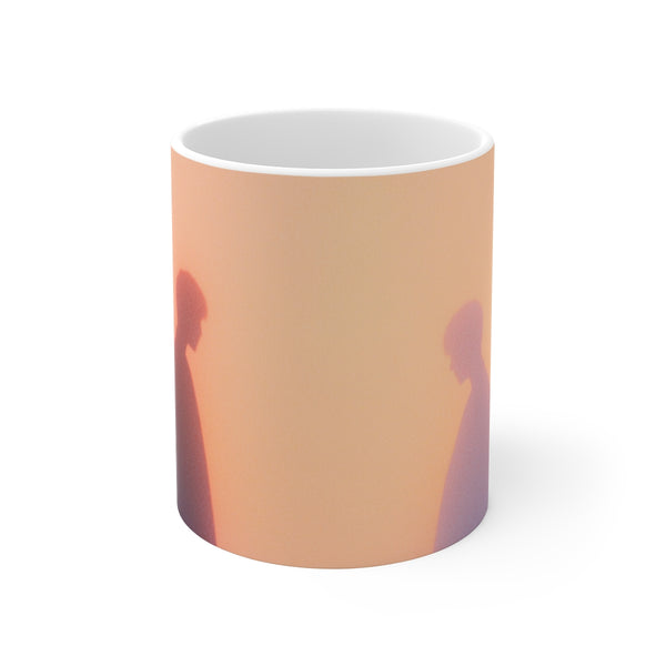 "Timeless Love: Clock Tower Cup"