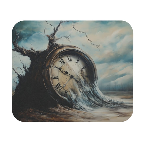 Timeless Melting Clock Mouse Pad