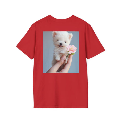 Tiny Poodle Puppy Perch Tee