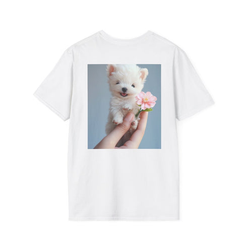 Tiny Poodle Puppy Perch Tee
