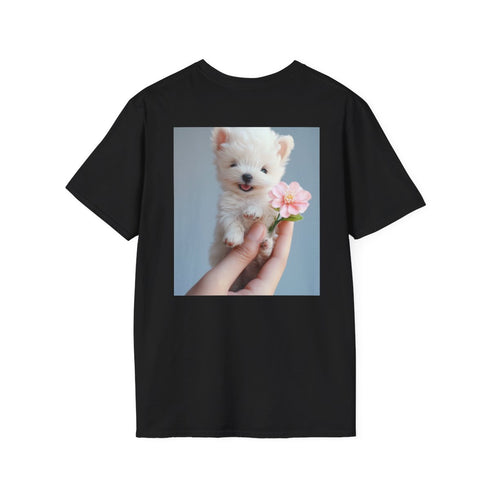 Tiny Poodle Puppy Perch Tee