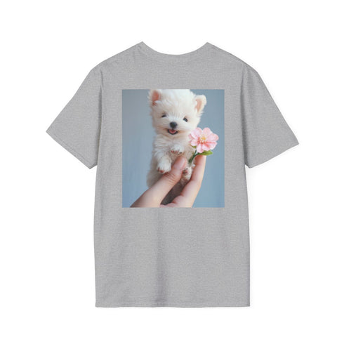 Tiny Poodle Puppy Perch Tee