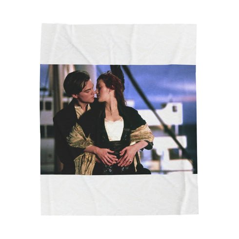 "Titanic Jack Rose Plush Blanket"