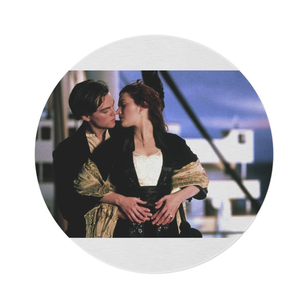 "Titanic Memory Round Rug"