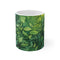 "Tolkien-inspired Summer Foliage Watercolor Mug"