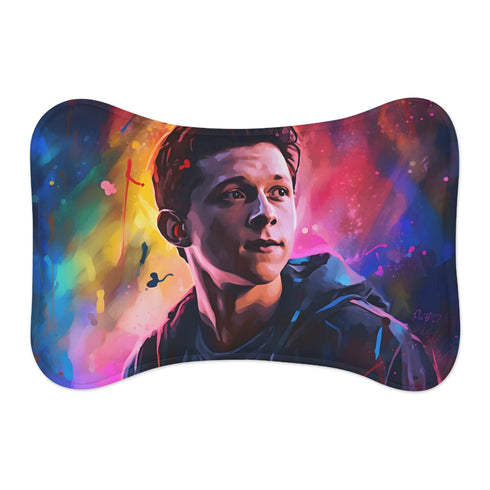 Tom Holland Watercolor Pet Mat: Brighten Your Pet's Space