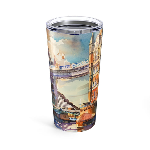 Tower Bridge Watercolor Drinking Bottle