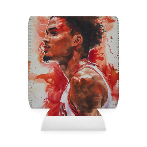 Trae Young Watercolor Can Cooler