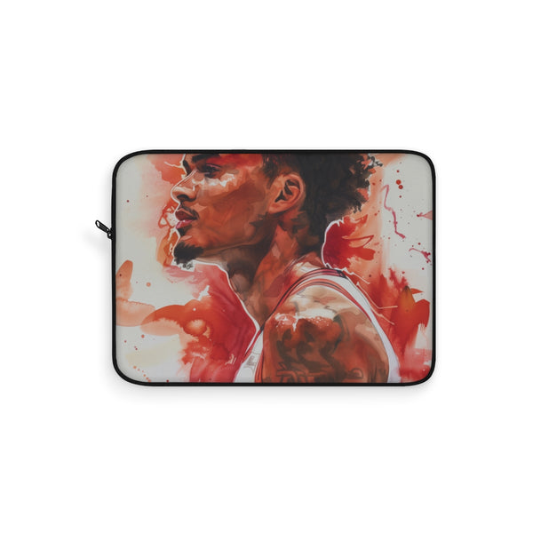 "Trae Young Watercolor Laptop Sleeve"