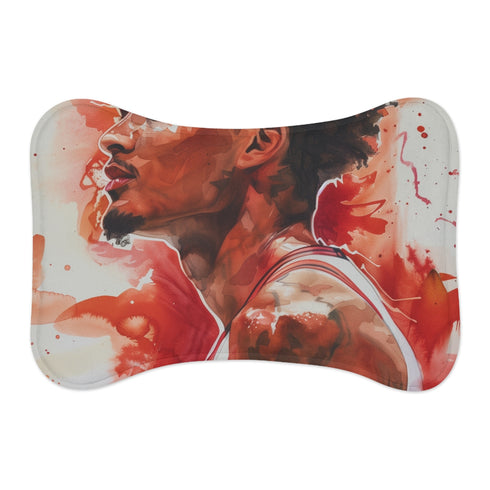 "Trae Young Watercolor Pet Mat"