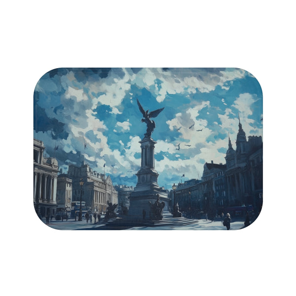 "Trafalgar Square London Bath Mat: A Splendid Addition"
