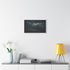Train — 24×16 Canvas Wall Art — Living Room Wall Lifestyle View