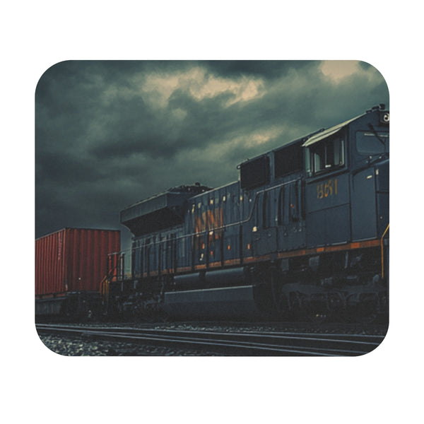 Train Tracks Mouse Pad All Aboard for Productivity!