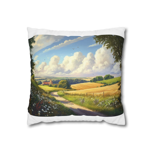 "Tranquil Countryside Escape Pillowcase"