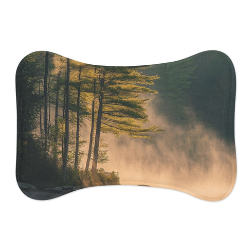 "Tranquil Forest Lake Pet Mat"