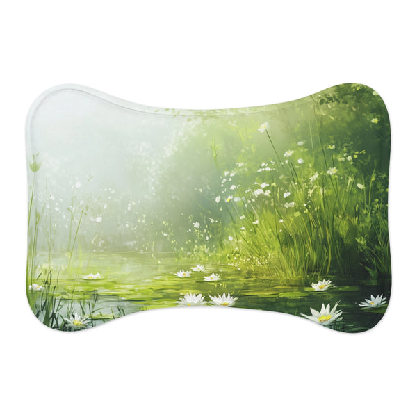"Tranquil Nature Retreat Pet Mat"