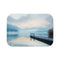 "Tranquil Nature Scene Bath Mat"