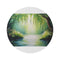 Tranquil Nature Scene Round Rug