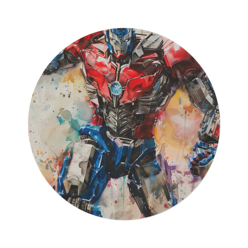 "Transform Your Room with Optimus Prime Rug"