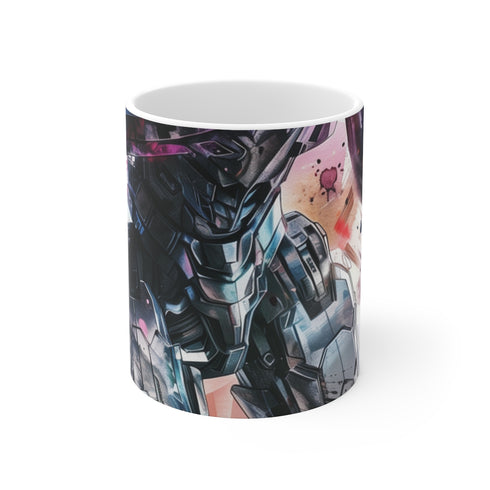 "Transformers Megatron Coffee Mug: Conquer Your Morning"