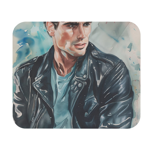 Travolta Grease Watercolor Mouse Pad