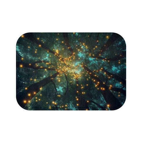 "Tree Canopy Glow Bath Mat"
