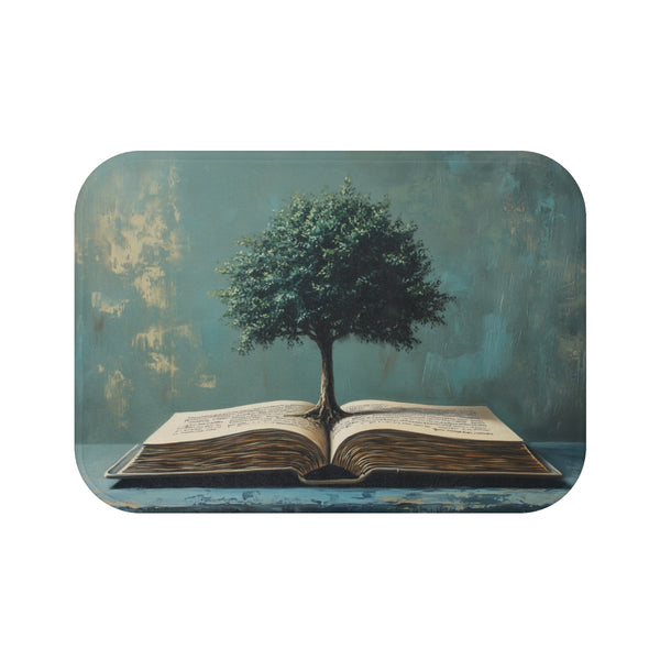 "Tree of Knowledge Bath Mat"