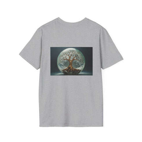 Tree of Life Cracked Glass T-Shirt