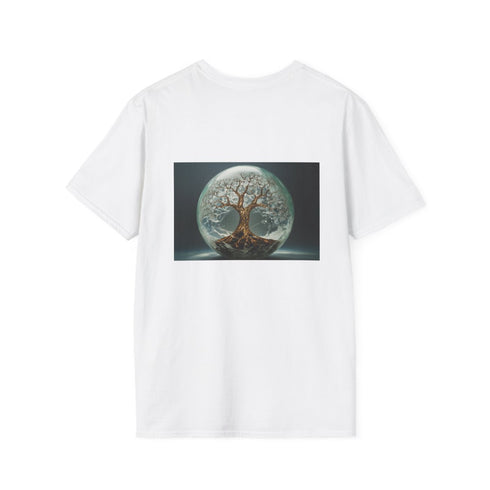 Tree of Life Cracked Glass T-Shirt