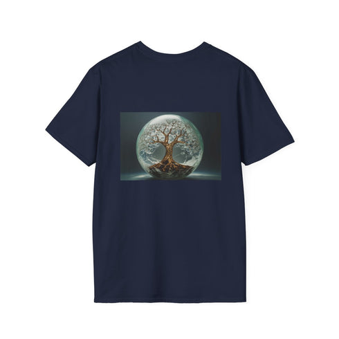 Tree of Life Cracked Glass T-Shirt