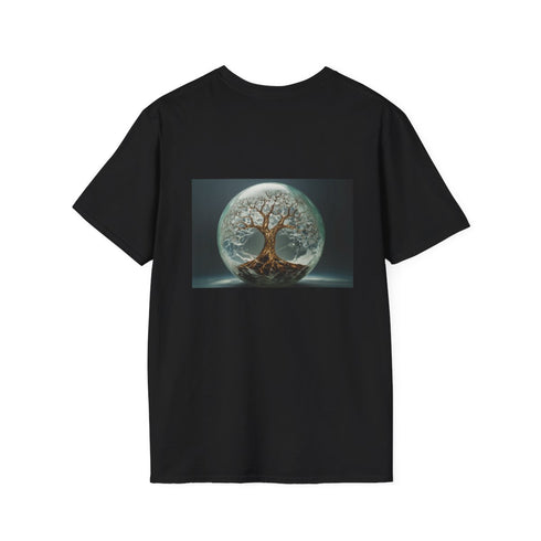 Tree of Life Cracked Glass T-Shirt
