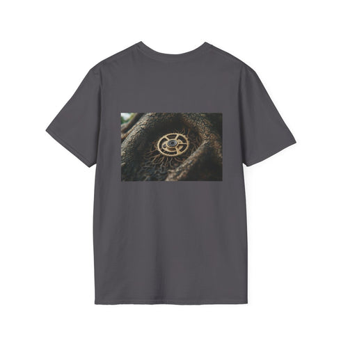 Tree Roots Clock Gears Shirt