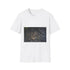 Tree Roots Growing Into Star Patterns Graphic Unisex Softstyle T-Shirt - Front View