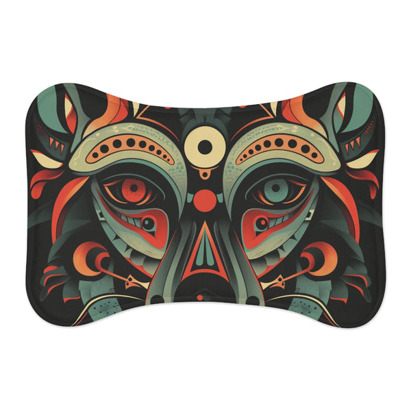 Tribal Animal Totem Pet Mat