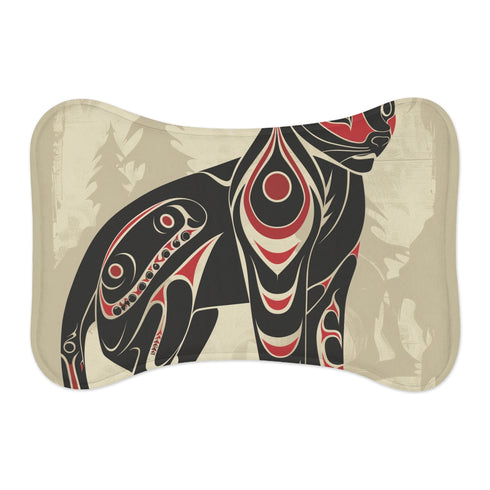 Tribal-Inspired Pet Mat: Stylish Comfort